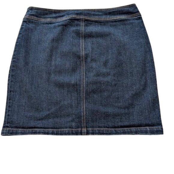 Michael Kors Denim Skirt. 6 - Picture 2 of 5